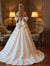 A Line Strapless Wedding Dresses Satin Bridal Gowns With Lace Appliques Back Corset Customized Evening Dress For Wedding