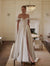 A Line Sweetheart Wedding Dresses For Courthouse Satin Bridal Gowns Back Zipper Customized Evening Dress For Wedding