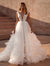 A Line Tull Wedding Dress with V Neck 2026 Bridal Gown Customized vestido largo invitada boda Roycebridal