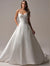 Charming Sweetheart With Peals White Wedding Dress A Line Wedding Gowns Sweep Train Custom Made Bridal Dress 2026 Rode De Morrie
