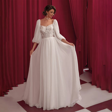 Charming Sweetheart A Line Wedding Dresses Backless Bridal Dress For Wedding Custom Made 2026 Rode De Morrie amanda novias